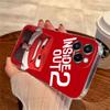 Inside Out Anger Sadness Disgust Phone Case For iPhone 17 Pro Max 17E 11 12 13 14 15 16 Pro Max Plus 17 Air 16E 7 XS Soft Cover