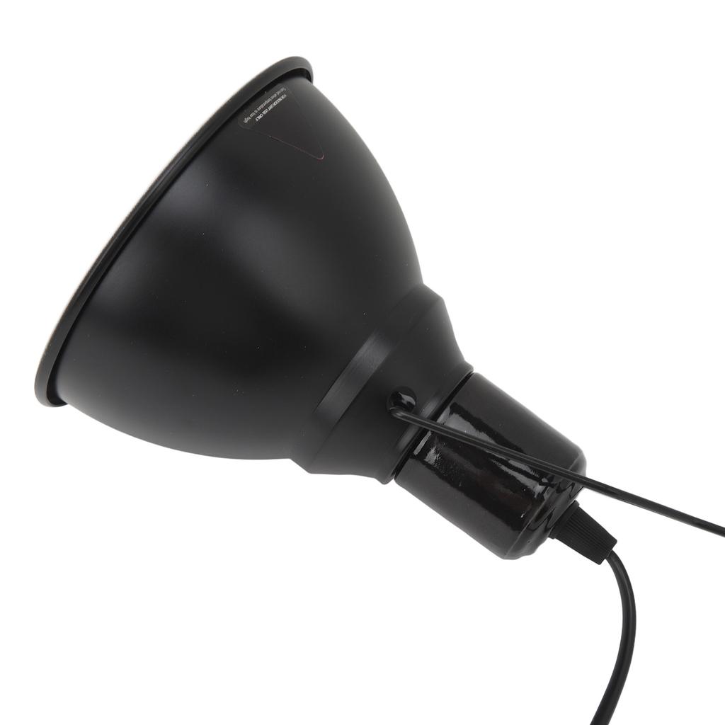 Reptile Light Fixture Simulation Lighting E27 Socket Reptile Lamp Fixture for UVA UVB Bulb Basking