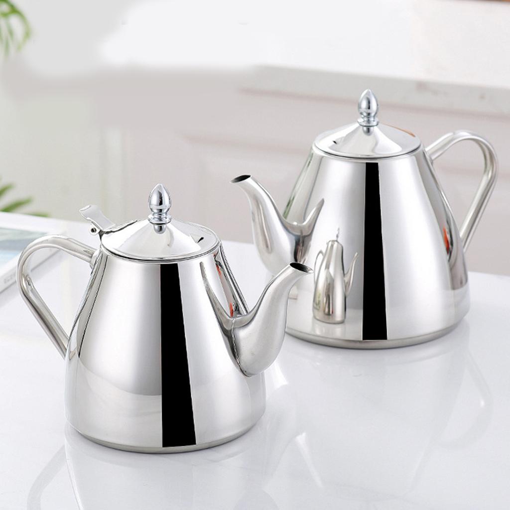 Multifuntional Large Water Kettles Stainless Steel Liquid Container Drink Dispensers Teas Pots for Daily and Party Use