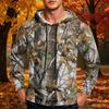 Men's Printed Loose Fit Hoodie with Pocket and Drawstring Casual Sweatshirt