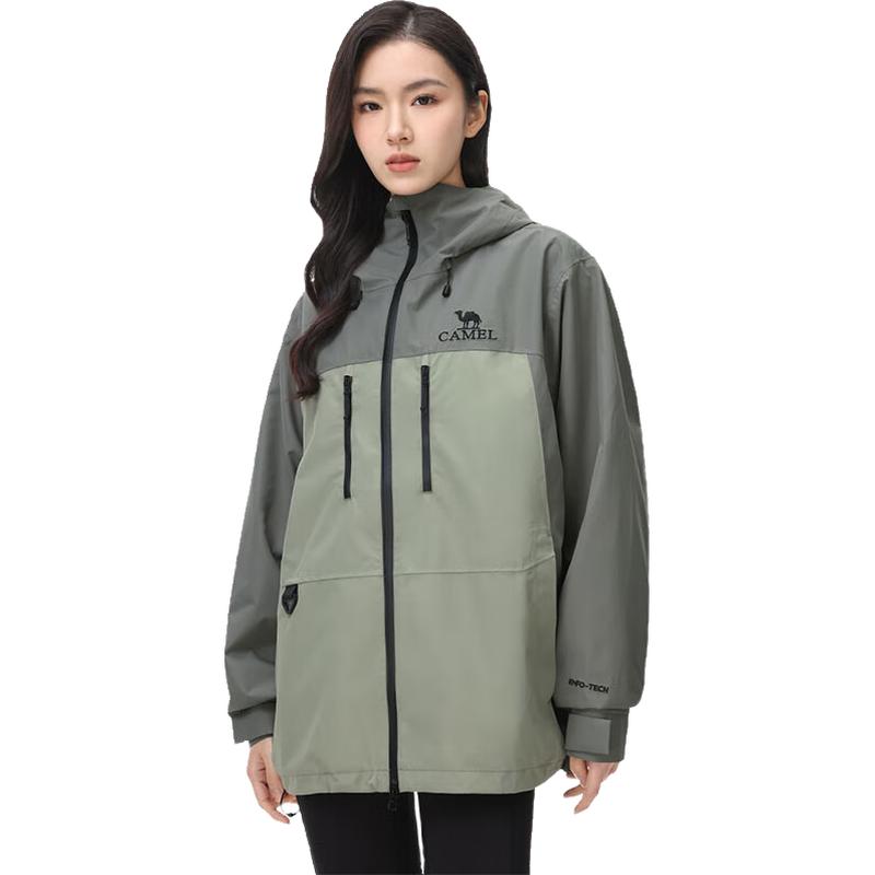 CAMEL Outdoor Hardshell Windproof Rainproof Jacket