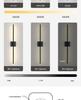 Lux Rechargeable LED Wall Lamp for Living Room & Bedroom – Sleek Linear Design, No Wiring Needed