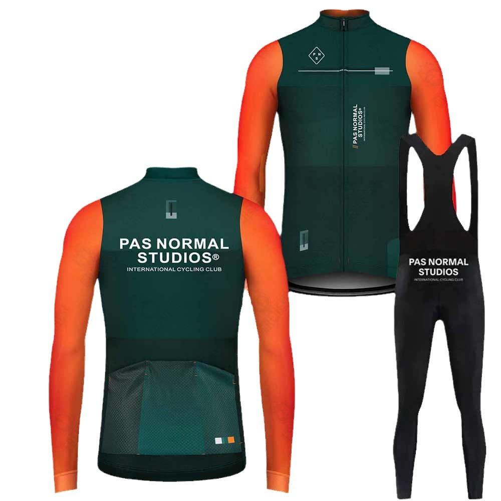 Fleece Suit Winter Cycling Suit Long Sleeve Overalls Trousers Road Bike Mountain Bike Outdoor Cycling Suit 2026 Winter Fleece Warm Cycling Suit