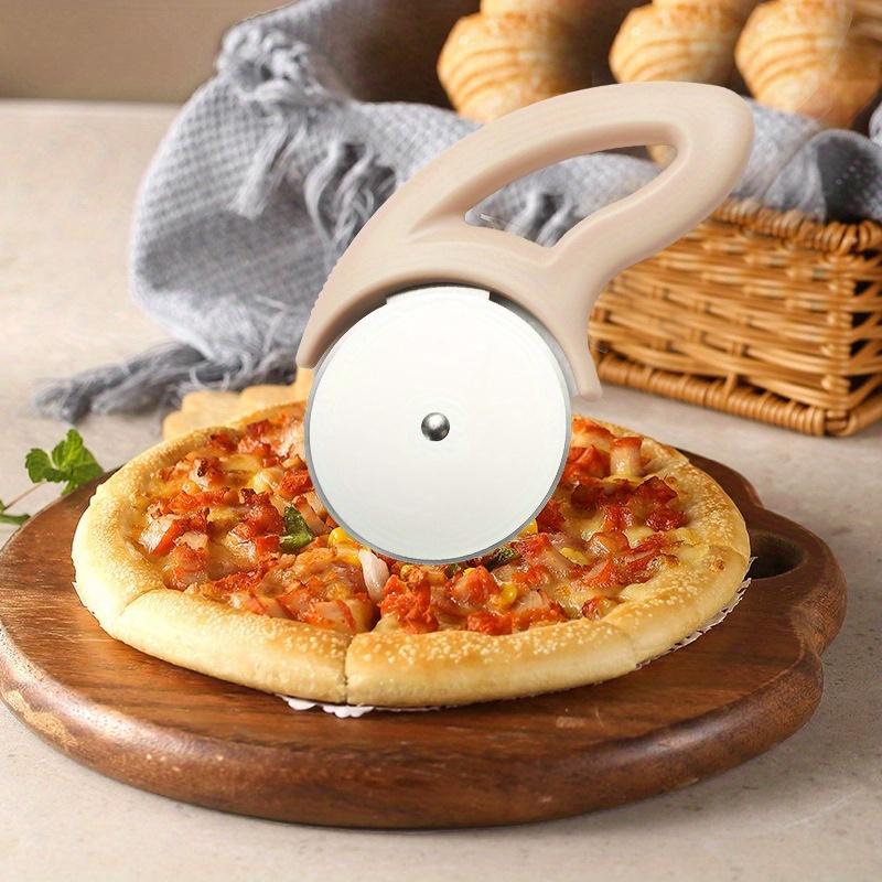 1pc Pizza Cutter with an Ergonomic Comfortable Handle And a Sharp, Efficient Rolling Blade - Cuts Pizza More Easily And Quickly,
