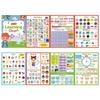 Multifunctional English Word Learning Chart Vocabulary Words Building Poster Chart 28.7x21cm For Home School Classroom