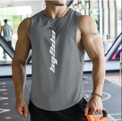 Schnell trocknendes Sportweste für Herren, ärmellos, Sommer, Training, Fitness, Laufen, feuchtigkeitsableitendes T-Shirt