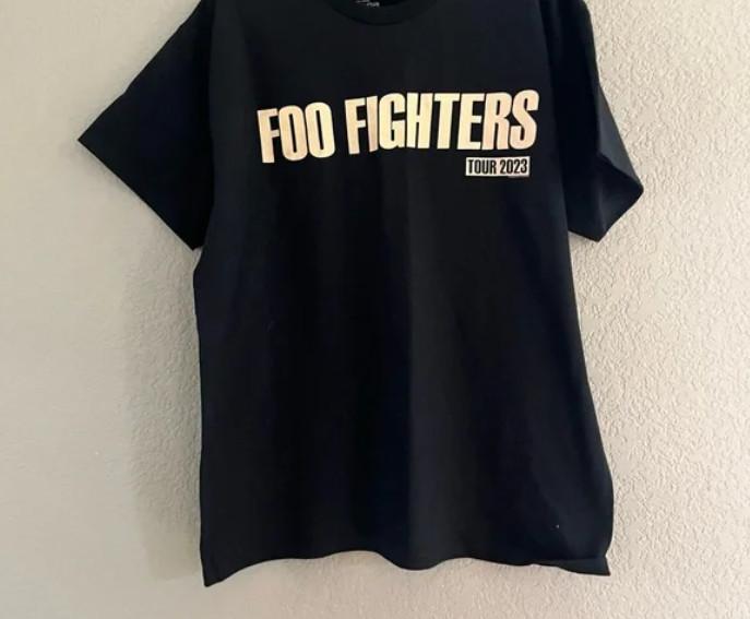 

Тур Foo Fighters 2023, День отца, Односторонняя, новая хлопковая футболка, ПОДАРОК папе, Унисекс футболка XL