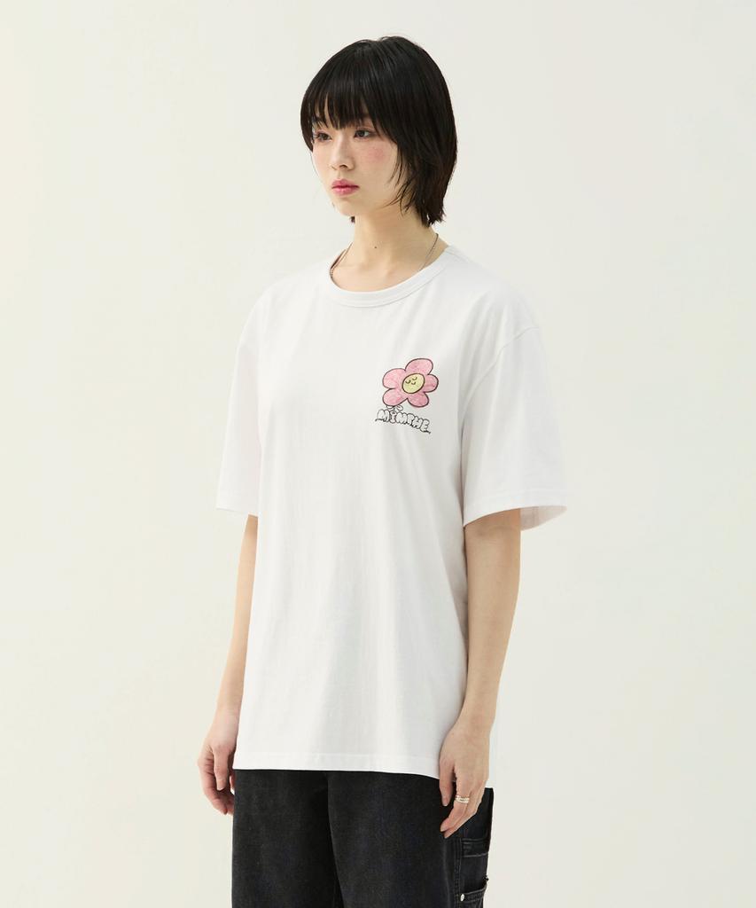 Mimdeowodeulobeu Bureu X Mimthe Flowerpot T-Shirt_Black