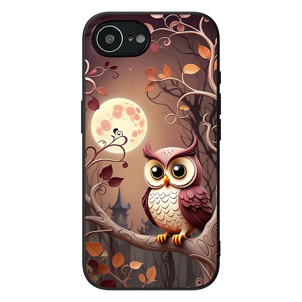 Cartoon Owl Wallpaper Casing Phone Cover for Xiaomi Redmi Note 13 14 ProPlus A4 A3 Pro Plus 13C Pro+ Note13 Note14 Soft Case