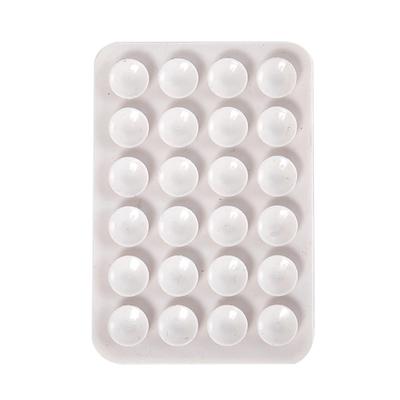 Silicone Suction Pad For Mobile Phone Fixture Suction Cup Backed Adhesive Silicone Rubber Sucker Pad For Fixed
