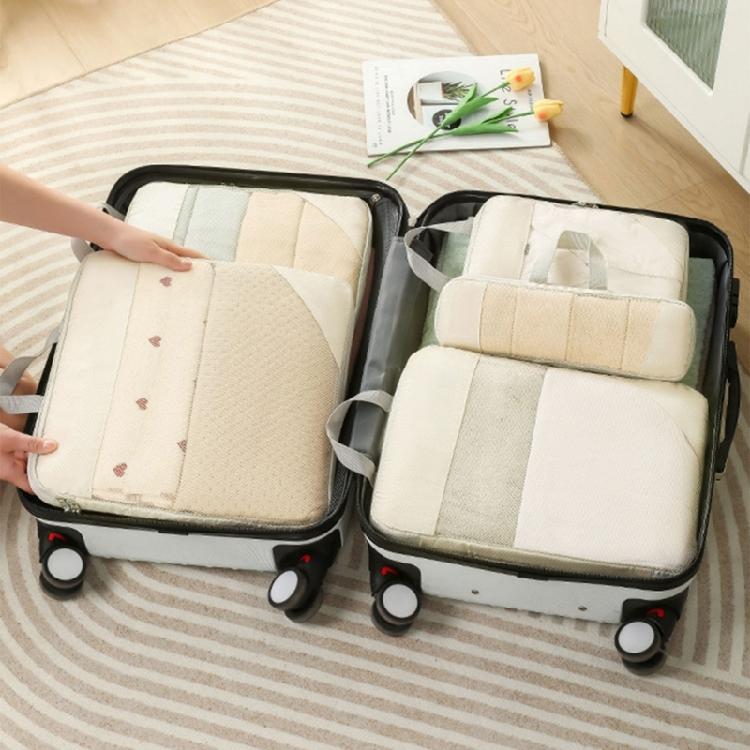Pack of 5pc Versatile Organiser Pouch Clothing Storage Bag for Efficient Packing