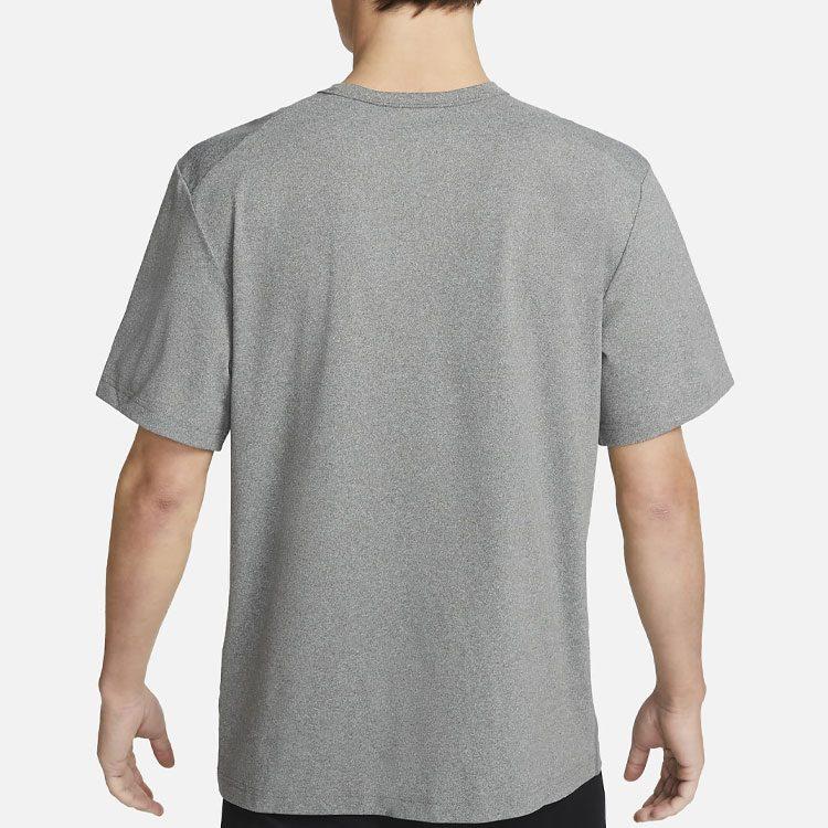 Nike T Shirts Men's Gray Crew Neck Moderate DV9840-097