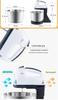 Electric Desktop Egg Beater and Small Dough Mixer with Stainless Steel Whisk