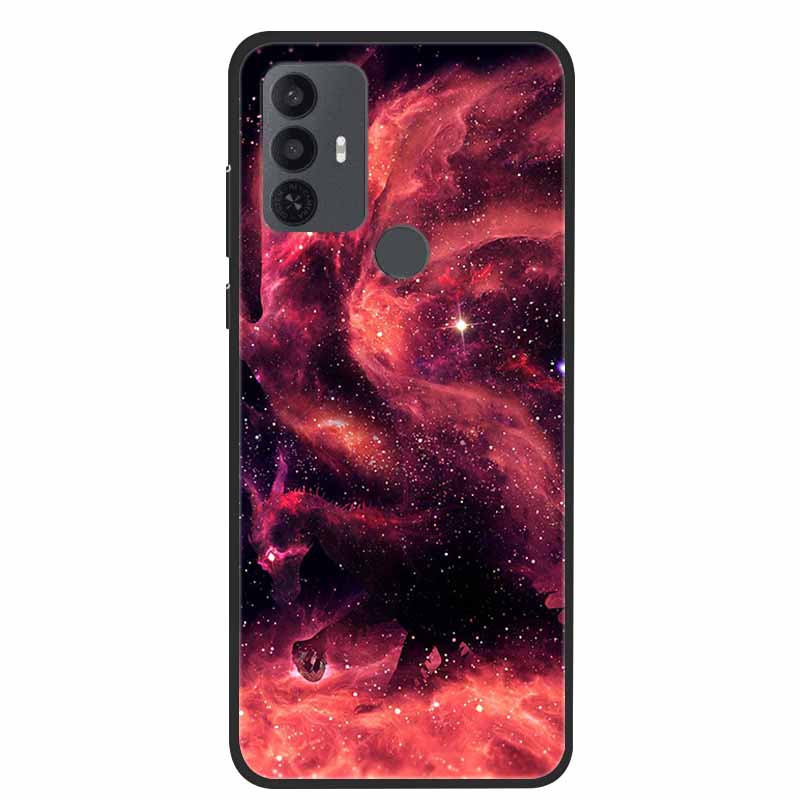 For TCL 30 SE Case Luxury Soft Silicone Protective Animals Phone Cover for TCL 305 306 Case 30SE TPU Funda for TCL30SE Cartoon