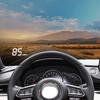 ZJCGO Auto HUD Display Car Projector Alarm Head Up Display Speedometer Windshield for Mazda 3 Mazda3 BM BN 2013~2018