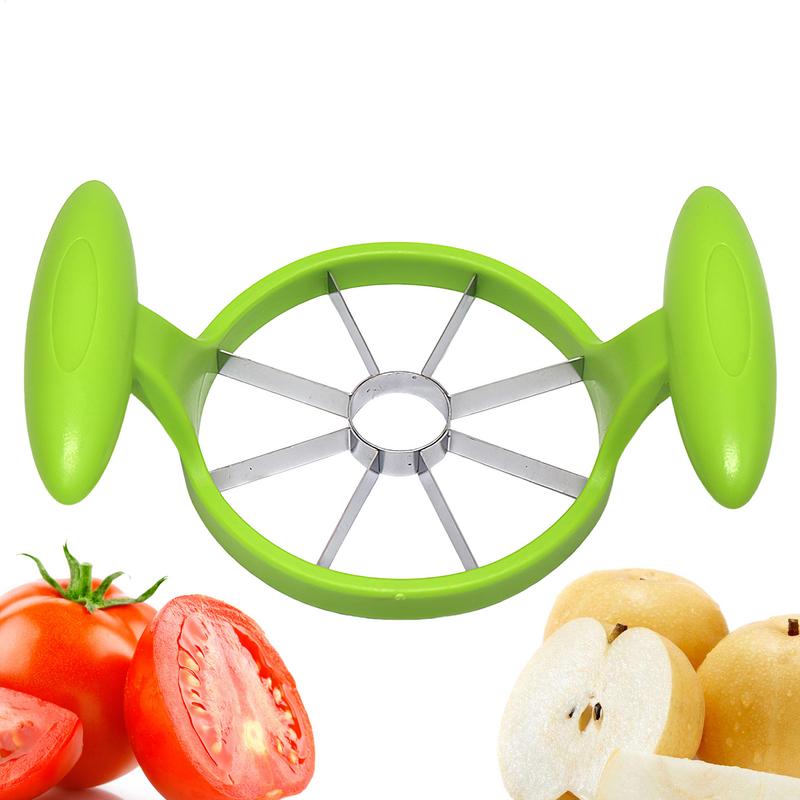Fruit Wedger Stainless Steel Lightweight Pineapple Separator Non-Slip Grip Detachable Kitchen Gadget Manual Pear Divider For