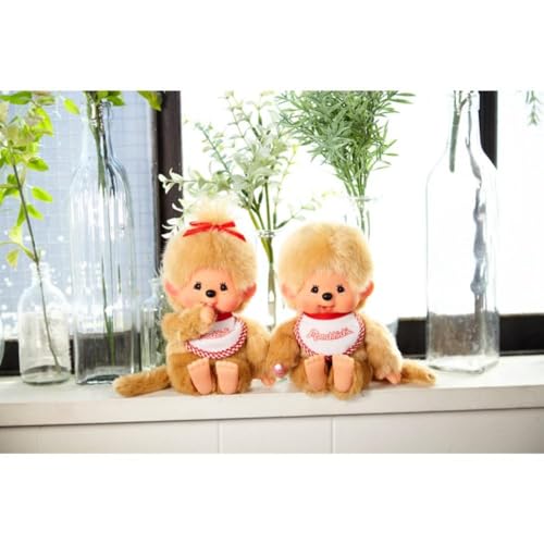 Sekiguchi Monchhichi Premium Standard Small Beige Boy's 251827 H19 x W13 x D7.5cm