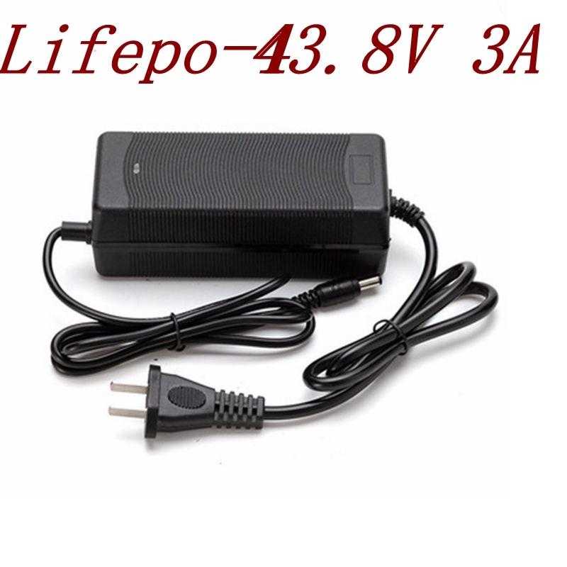 

43.8V 3A Smart Battery Charger for 10Series 43.8V 37V Life Po Battery Charger XT60 fast charging US