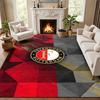 Feyenoord Rotterdam Carpet Door Mat for Living Room or Bedroom Protective Mat Under Chair Office Decoration Christmas Gift Birthday Present