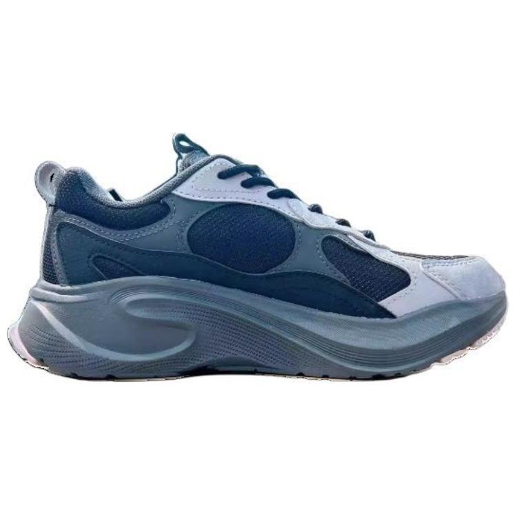 Anta Fashionable Comfortable Non-Slip Wear-Resistant Shock Absorbing Low-Top Casual Shoes Women Sneaker Black Gray 122448813-3