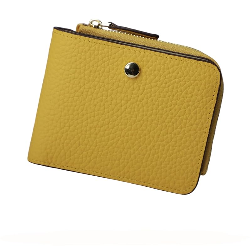 

[MR FONE] wallet ladies mini wallet genuine leather bifold wallet compact wallet With coin purse small wallet RFID Skimming prevention thin Thin