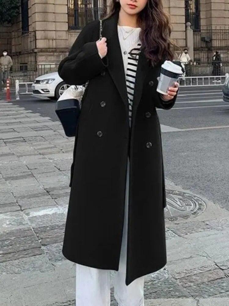 Korean Long Coat Korean Long Coat For Girls Long Trench Korean