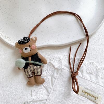 New Retro Sweater Cartoon Animal Girls Sweet Sweater Chain Accessories Adjustable Clothing Pendant