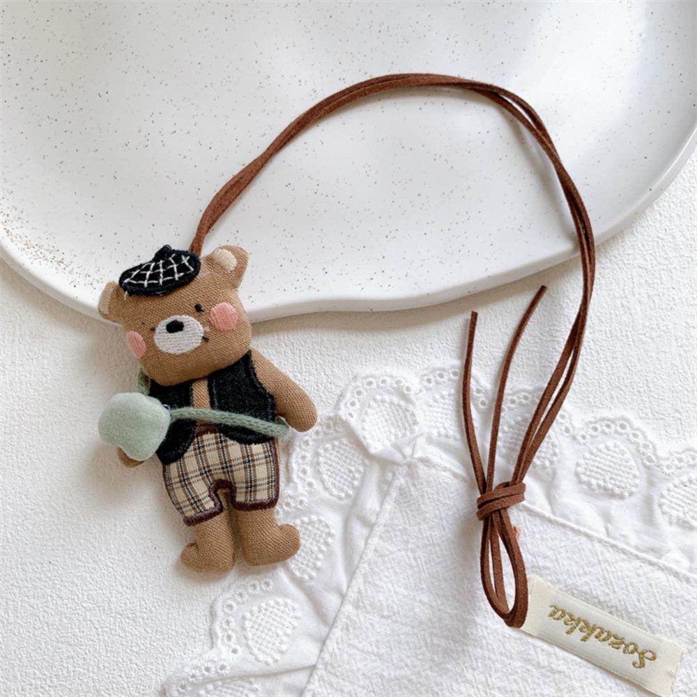 Cartoon Animal Sweater Necklace Girls Sweet Clothing Pendant Cute Sweater Chain