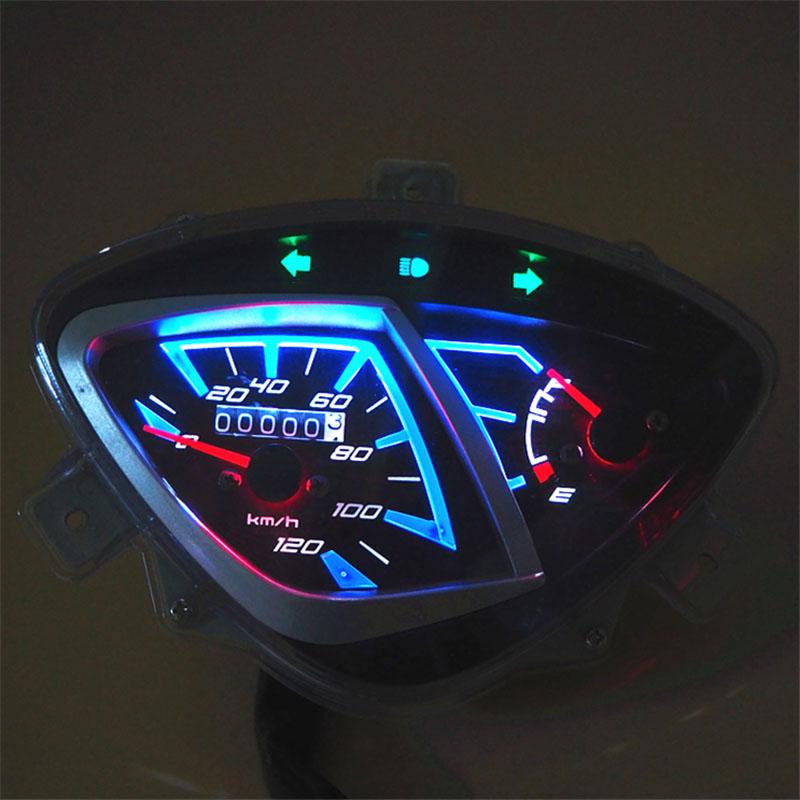 Pedal Motorcycle Accessories Instrument Assembly RSZ100 GY6125 First and Second Generation Mileage Speedometer