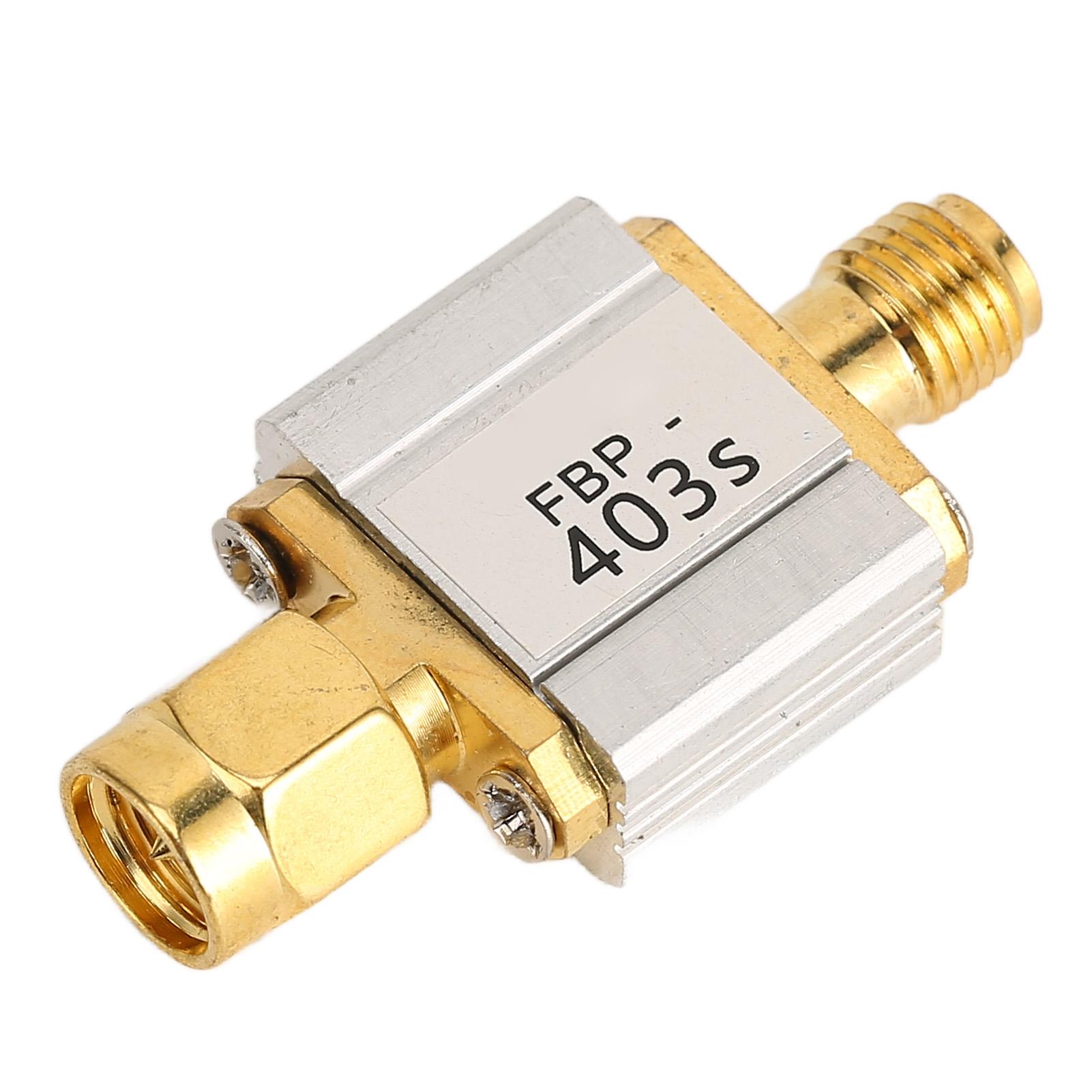 

Смугопропускний фільтр смуга пропускання 1 дБ 4 МГц металевий ПАВ смугопропускний фільтр для приймального обладнання 403 МГц