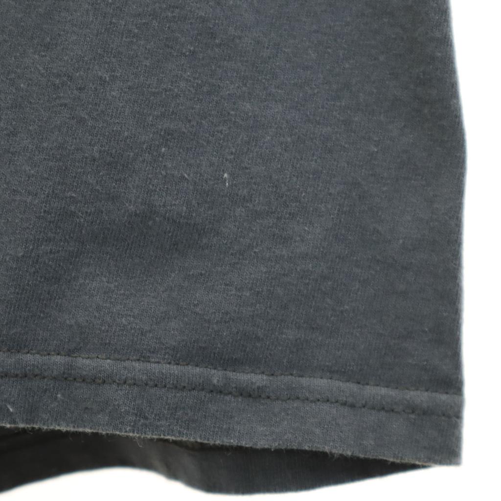 YAZBEK 90s Old Back print Short sleeve T-shirt 3XL Charcoal gray Biggs Men's Used