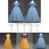 Elegant Princess's Dress For Girls Perfect For Cosplay And Halloween Parties