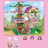 Friends City Tree House Summer Holiday Villa Castello Building Blocks Set Figure Giardino Fai da te Giocattoli per Bambini Ragazza Regalo di Compleanno