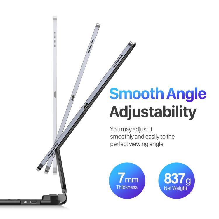 DUX DUCIS MK-Serie – magnetische, kabellose Bluetooth-Tastatur-Tablethülle