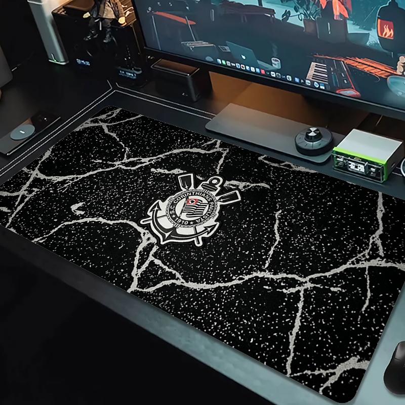Corinthians Paulistinha Mouse Pad Large Gaming Table Cushion Non-slip Laptop Tablet Big Mousepad XXL Mat Mini PC Playmat With Lock edge_XIA