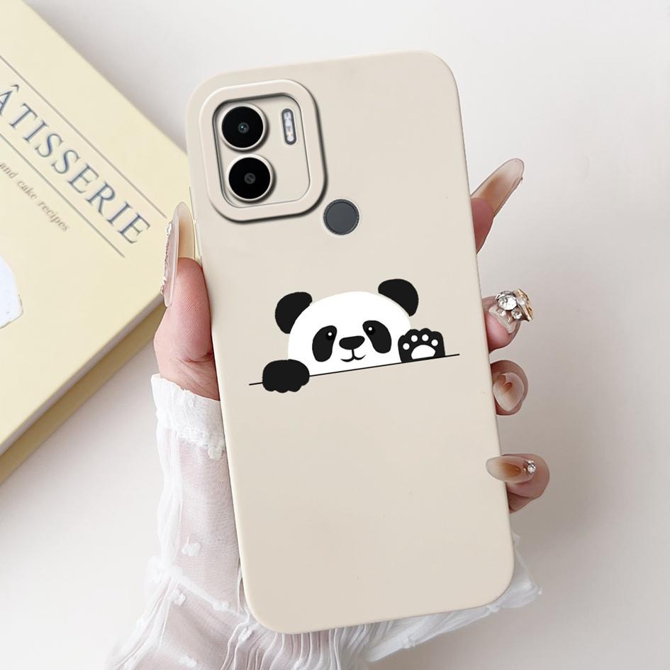 For Xiaomi Redmi A1 Case Cover Redmi A2 Capa Cartoon Bumper Liquid Silicone Shockproof TPU Soft Case On Redmi A1 A2 + Plus Funda