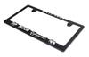 Set of 2: New Standard-Compliant MOON Equipped 3D Number Plate Frames in Chrome, SPEED SHOP, Moon Equipped MG062BKMQCH, Dress Up