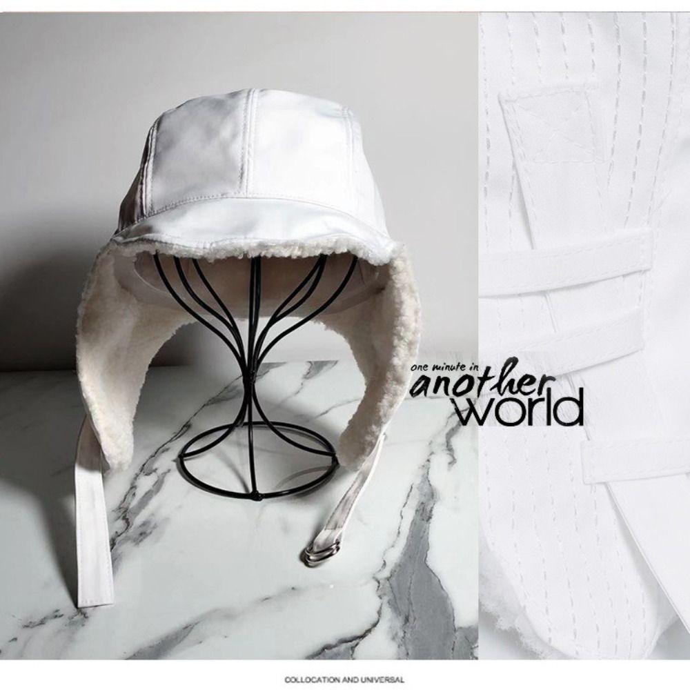 New Windproof Winter Ushanka Warm Thickened Bomber Riding Hats Russian Ear Protection Lei Feng Hat