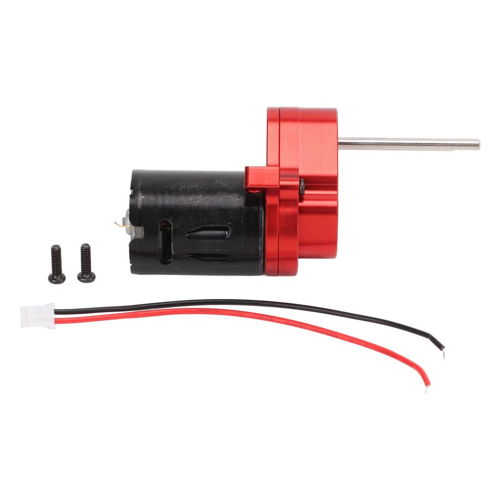 RC Gearbox Metal Stable High Speed Gearbox Assembly with Connection Cable Screws for D12 1 10 Remote Control Car