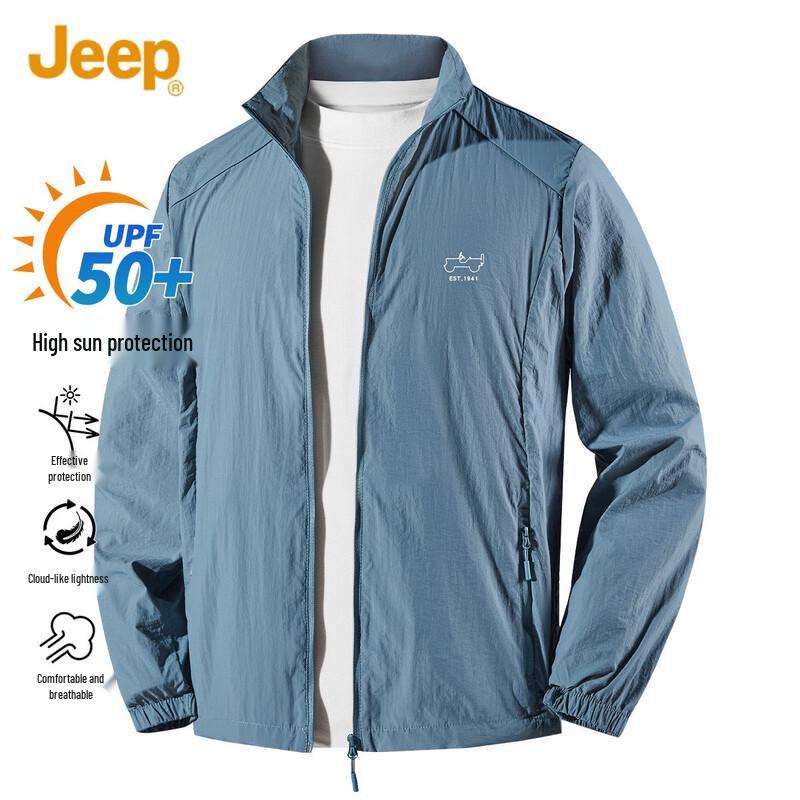 JEEP Men s Lightweight Outdoor Sun Protection Jacket XL