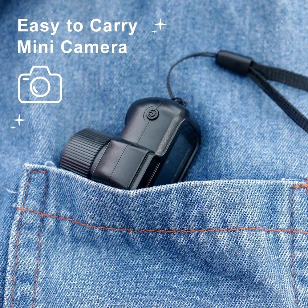 Mini Camera With Screen CMOS Indoor Home Outdoor 1080P