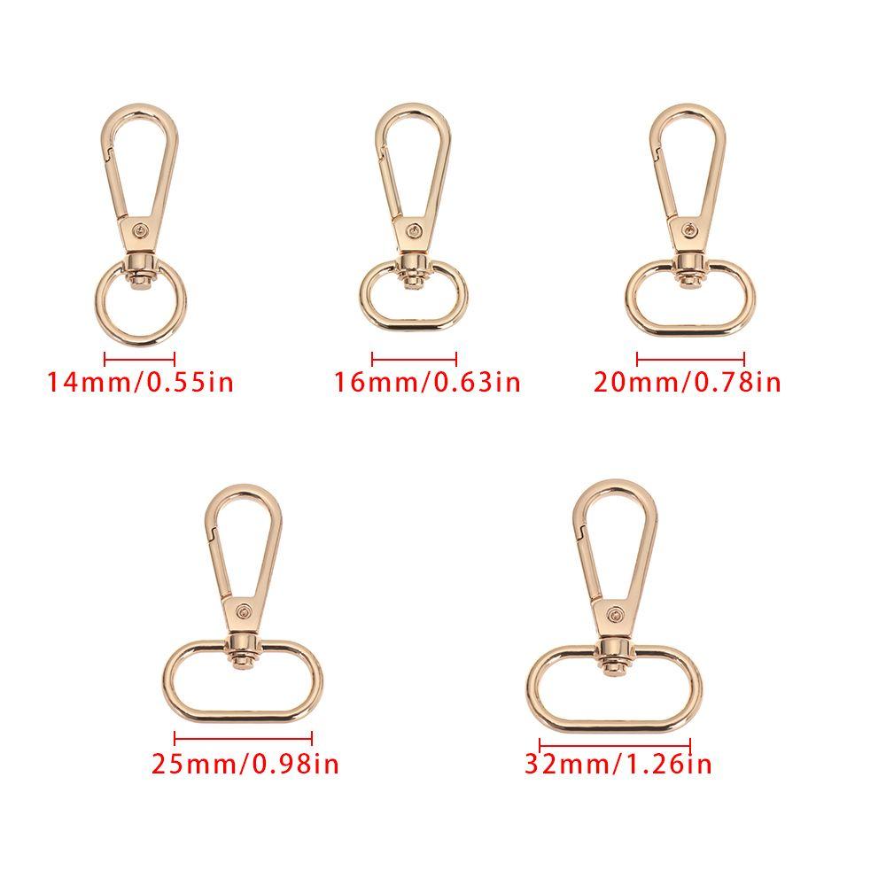 1pcs Metal DIY KeyChain Bag Part Accessories Lobster Clasp Hook Collar Carabiner Snap Bags Strap Buckles