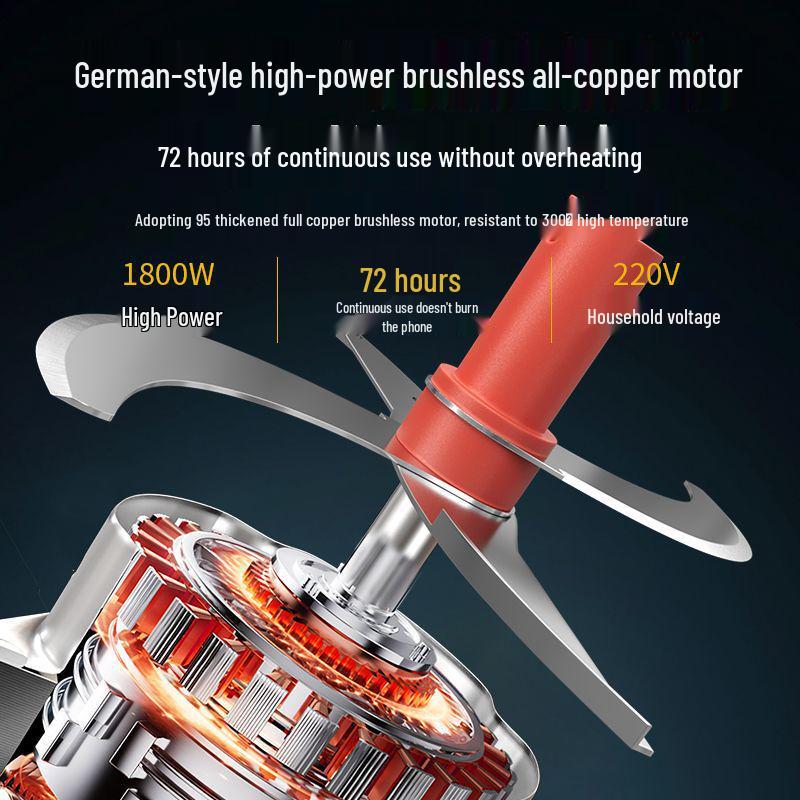 Multi-Functional Electric Vegetable Chopper and Grinder for Poultry and Aquaculture