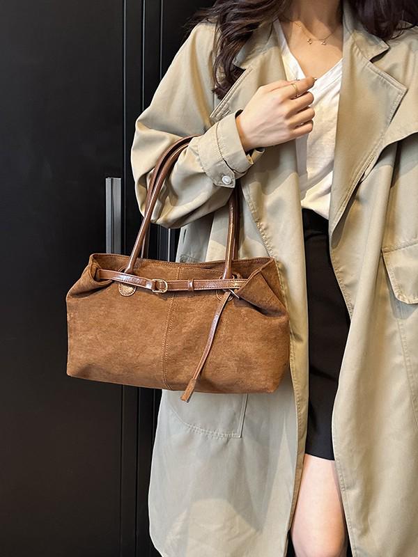 2025 Autumn/Winter High-End Women's Crossbody & Shoulder Tote Bag with Large Capacity