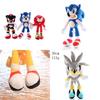 Adorable 28cm Sonic The Hedgehog Shadow Amy Rose Knuckle Tail Plush Toy For All Ages