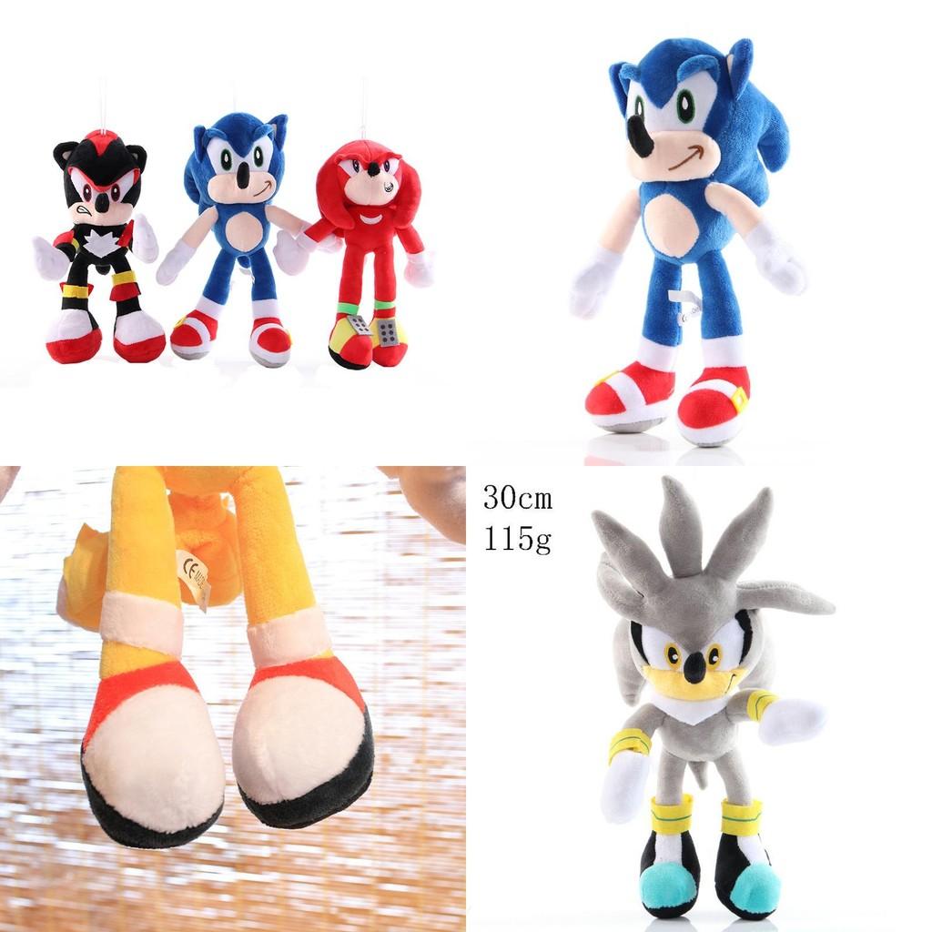 Adorable 28cm Sonic The Hedgehog Shadow Amy Rose Knuckle Tail Plush Toy For All Ages