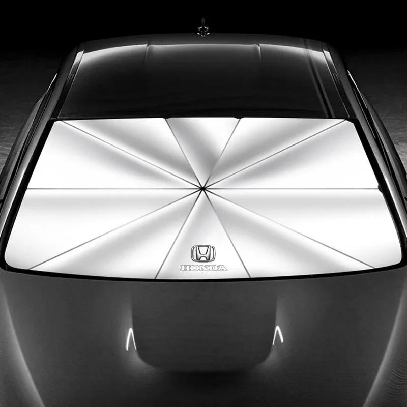 Car Hot XR Car windshield Sunshade Umbrella Protector Parasol Foldable For Honda Civic Accord Crider City XRV CRV Inspire Fit