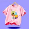 New SpongeBob SquarePants Childrens TShirt Casual Daily Comfortable Breathable for Boys and Girls