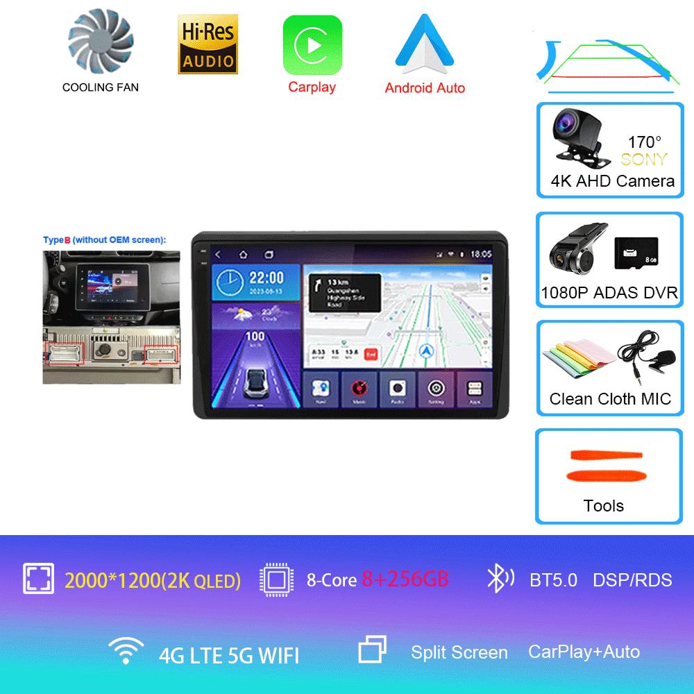 For Renault Duster HM 2 2020 2021 Arkana 1 2019-2021 Car Radio 2din Android 14 Multimedia Player 4G GPS Navi Carplay AutoRadio