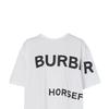 Burberry Drop Shoulder Sleeve T Shirt Women's White 80487481